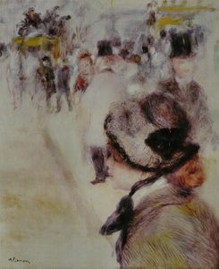 クリシーを配置 作： Pierre Auguste Renoir